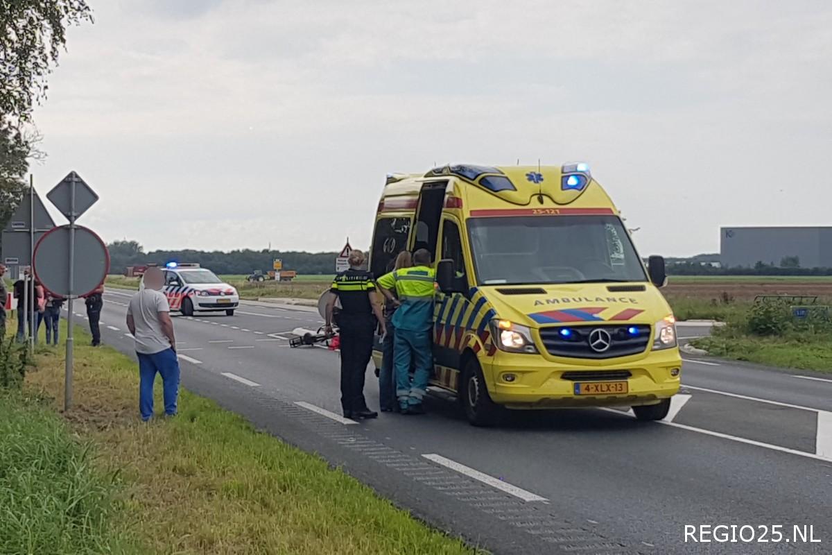 Fietsster gewond op Marknesserweg