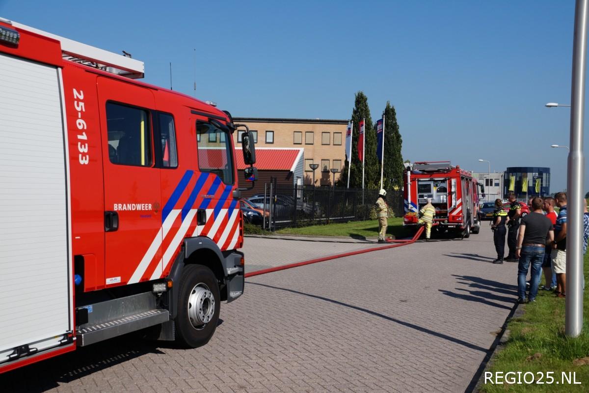 Uitzendbureau ontruimd vanwege ‘brand’