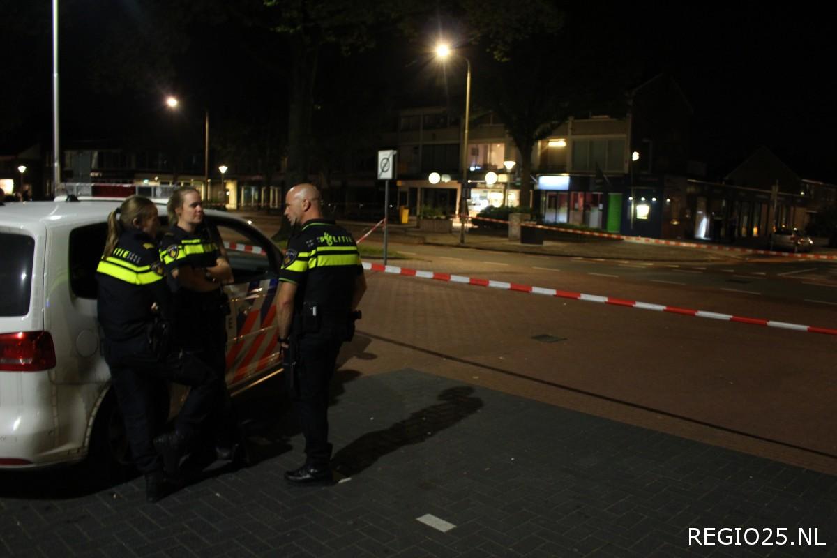 Politie zet straat af vanwege gasalarm