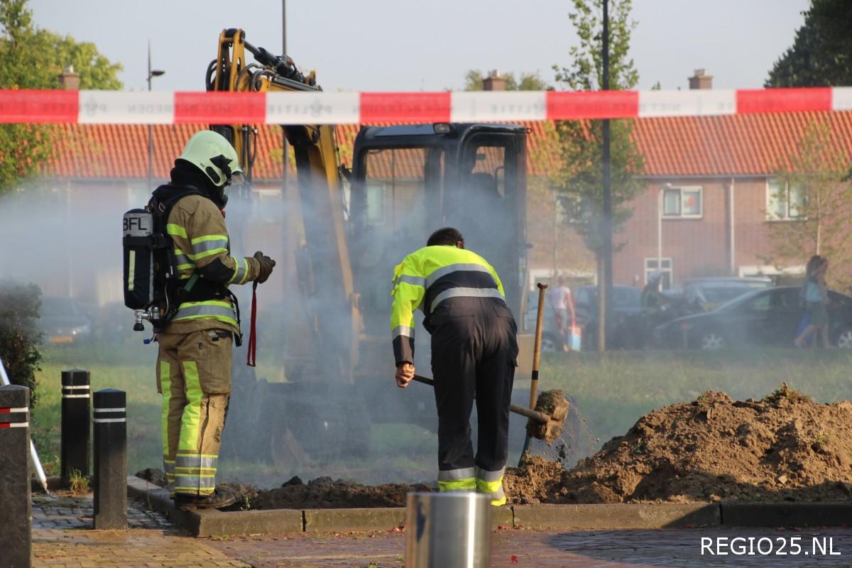 Deel centrum afgezet vanwege gaslek