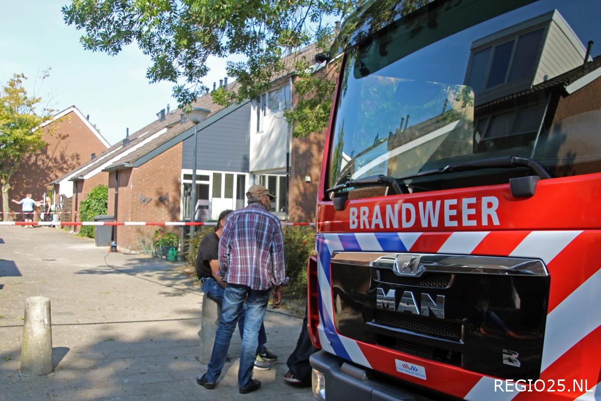 Gasleiding in woning doorboord