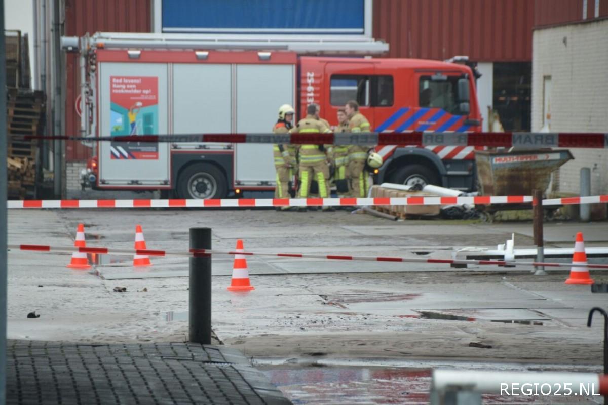 Waterleiding geknapt bij Geesink