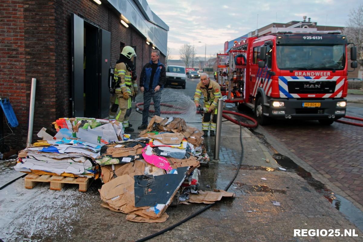 Lidl ontruimd na brand in magazijn