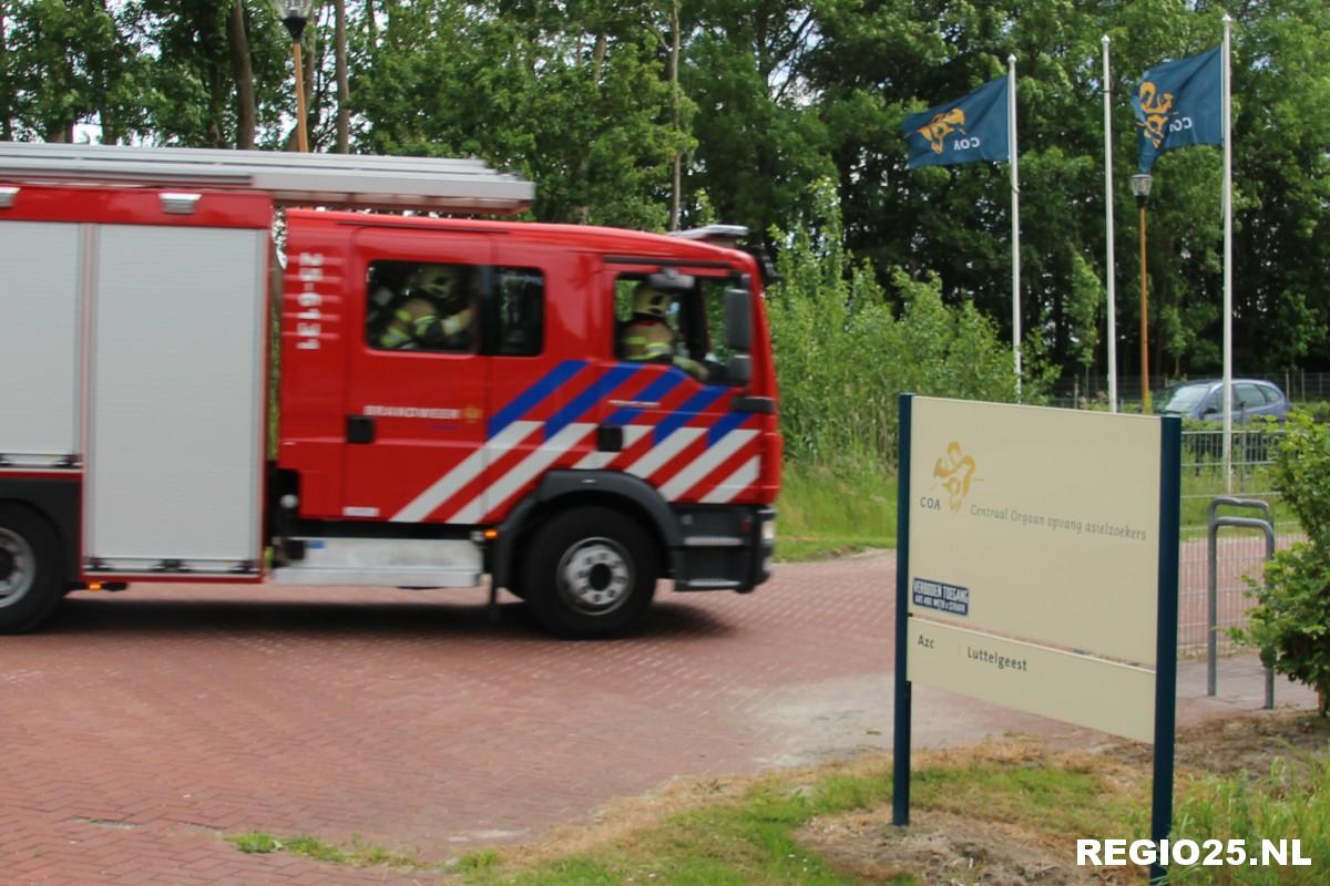 Opnieuw brand in woning AZC