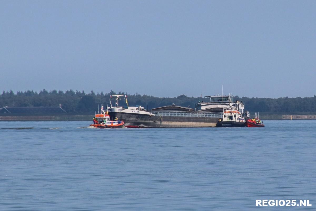 Matroos slaat overboord op IJsselmeer