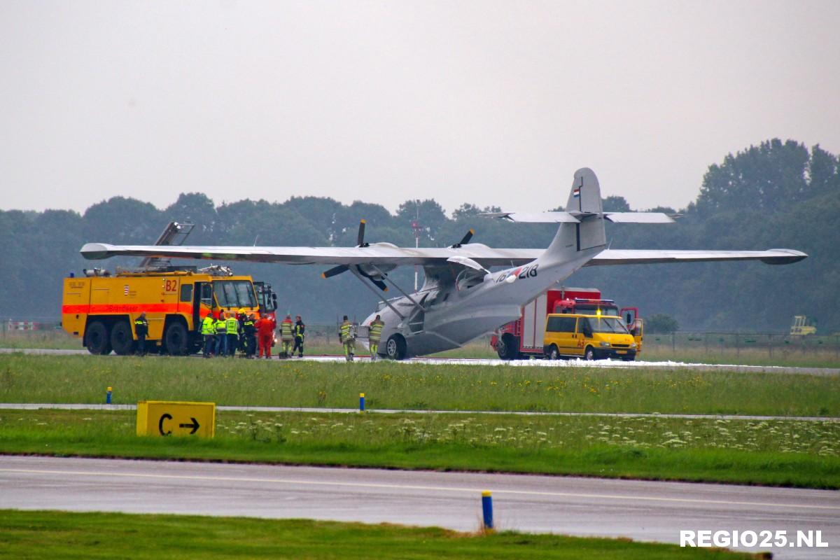 Historisch vliegtuig maakt noodlanding