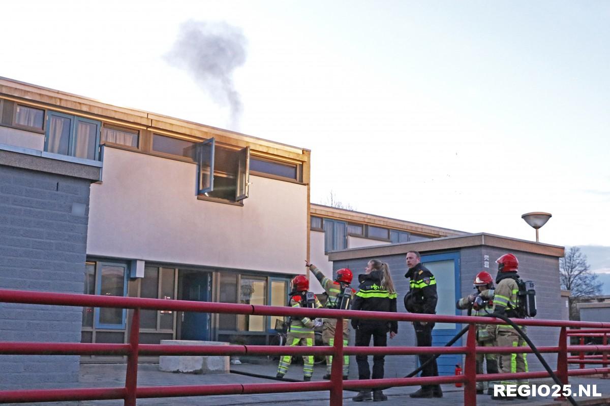 Veel schade door keukenbrand