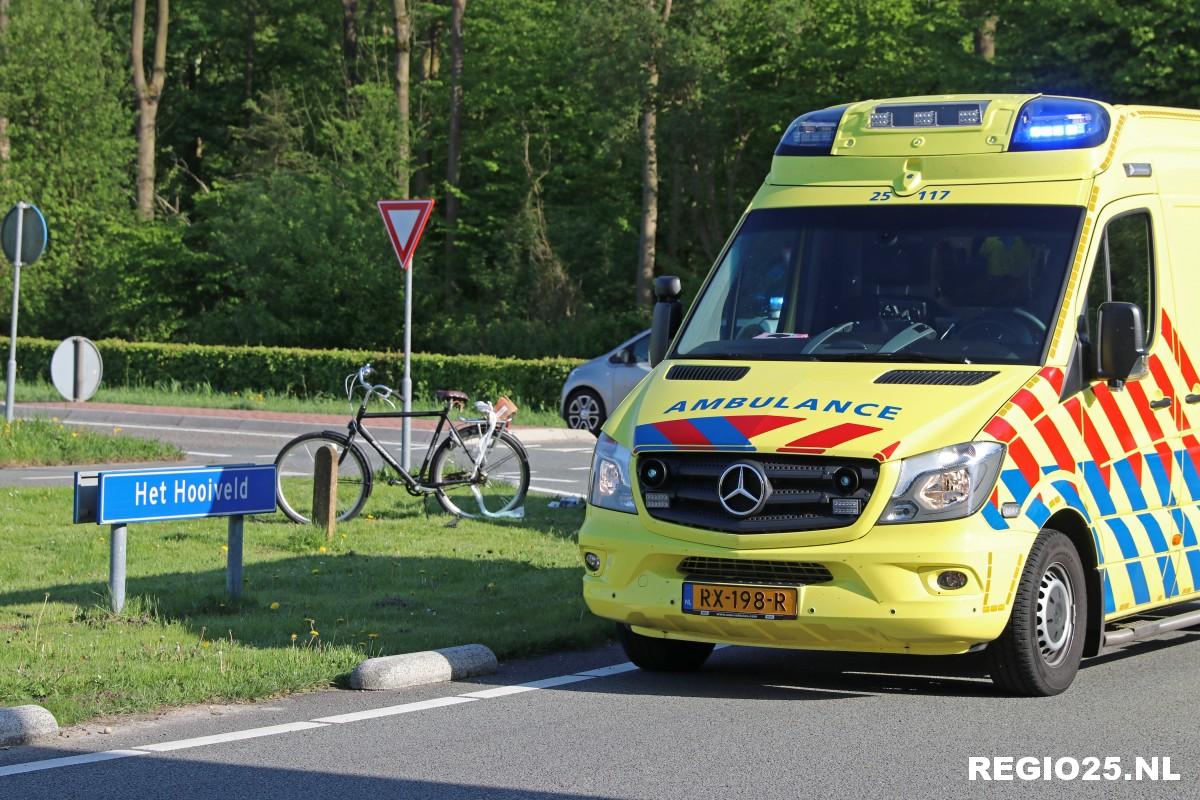 Jonge fietser gewond na aanrijding