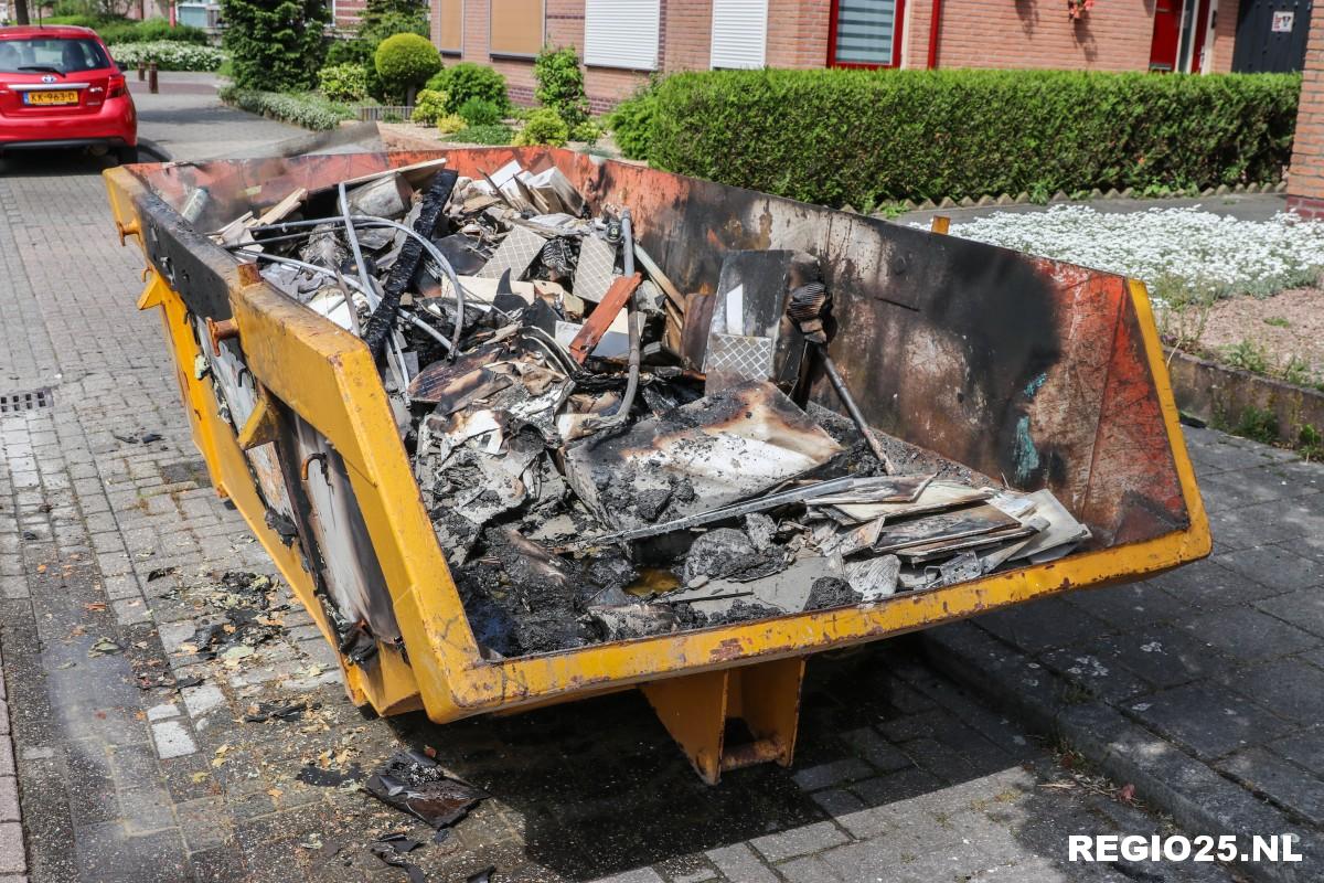 Nachtelijke brandjes op Urk