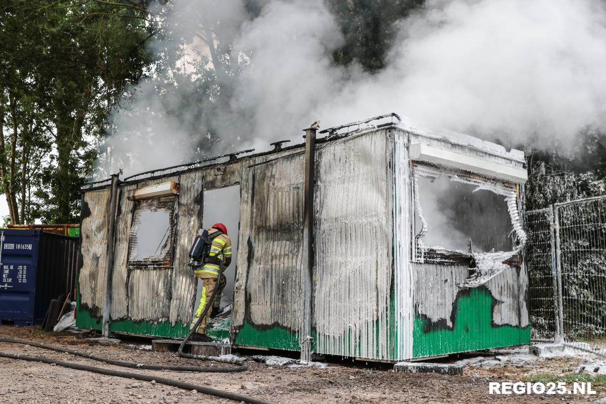 Twee keer brand op dezelfde plek