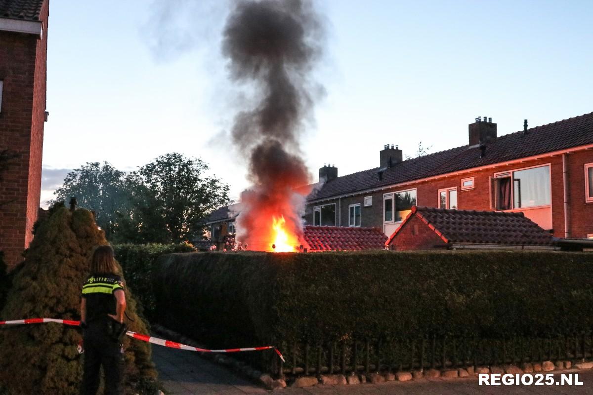 Voor vijfde keer brand in Botenbuurt