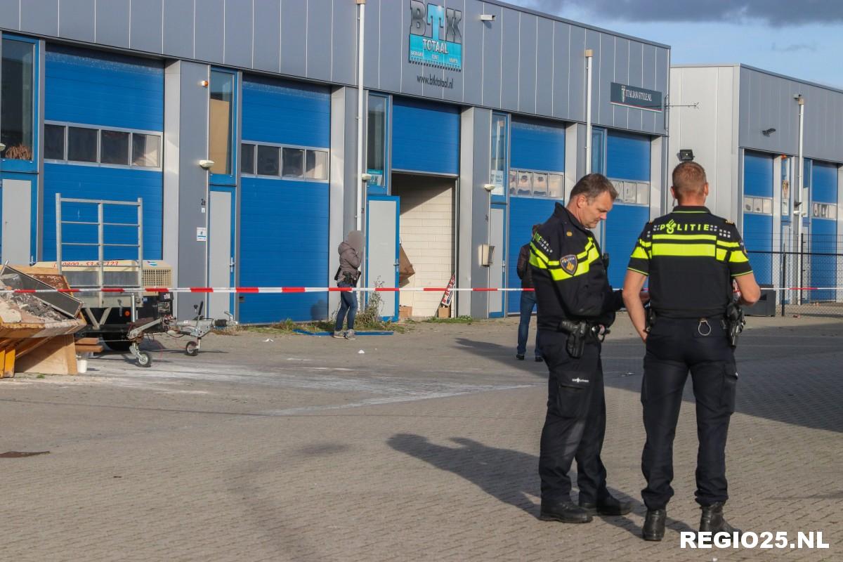 Inval in pand met drugsgrondstoffen