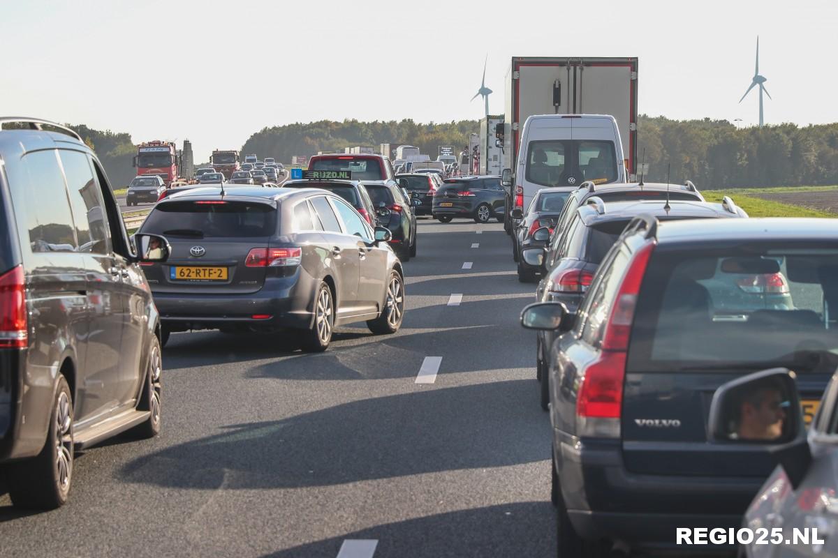 Verkeerschaos door storing Ketelbrug