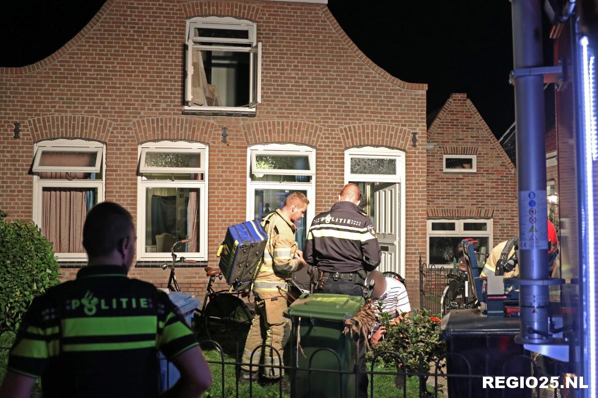 Man gewond bij keukenbrand