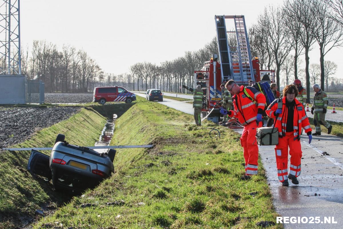 Ongelukken op gladde wegen