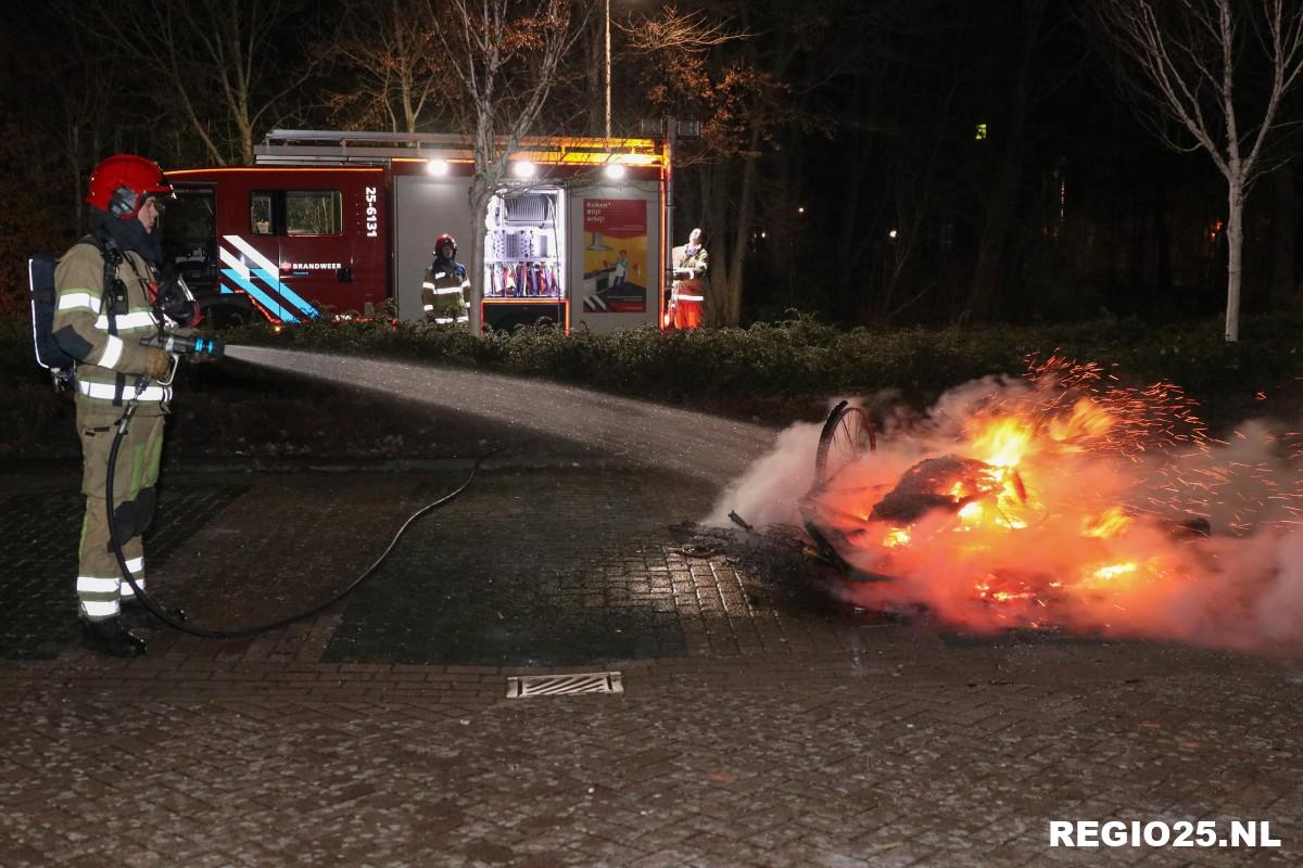 Kleine brandjes tijdens jaarwisseling