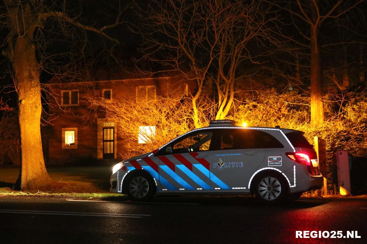 Lichtgewonde bij woningoverval