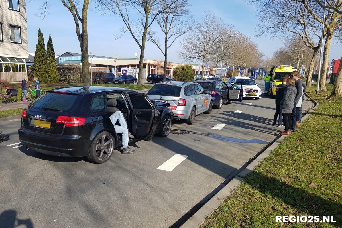 Vooral schade bij kop-staart botsing