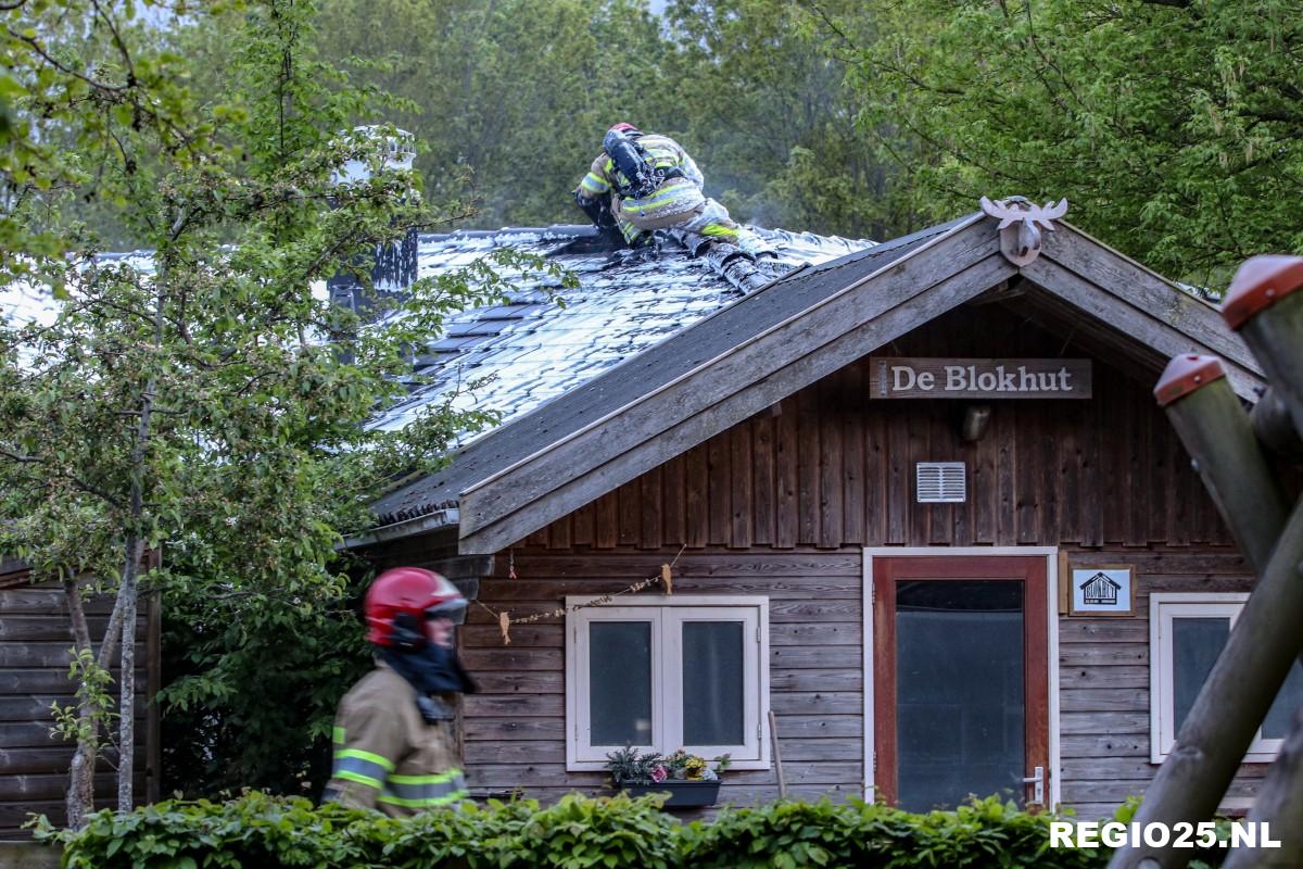 Korte maar felle brand in zorglocatie