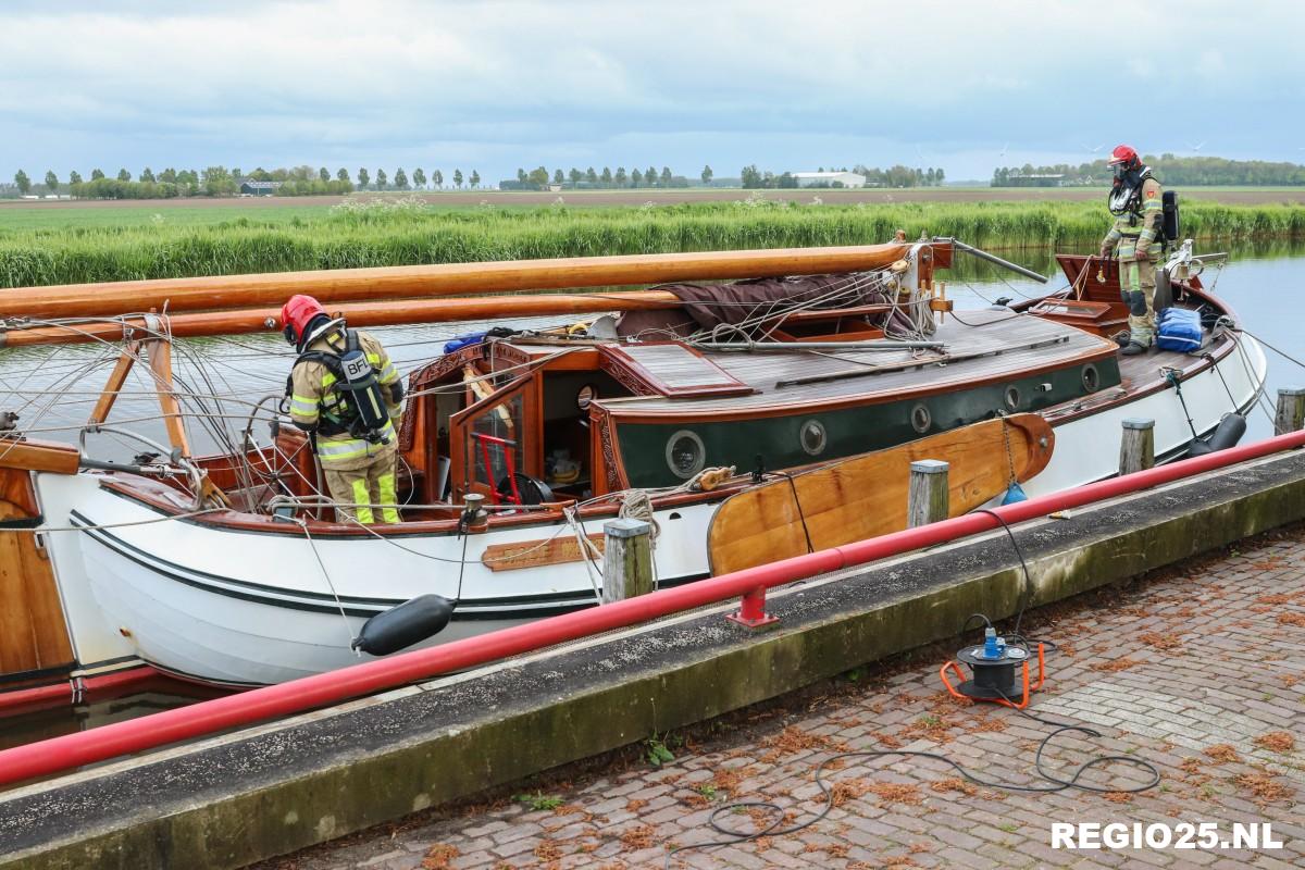 Man onwel door koolmonoxide in boot