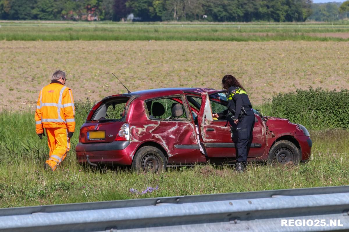 Gewonde bij ongeval op N50