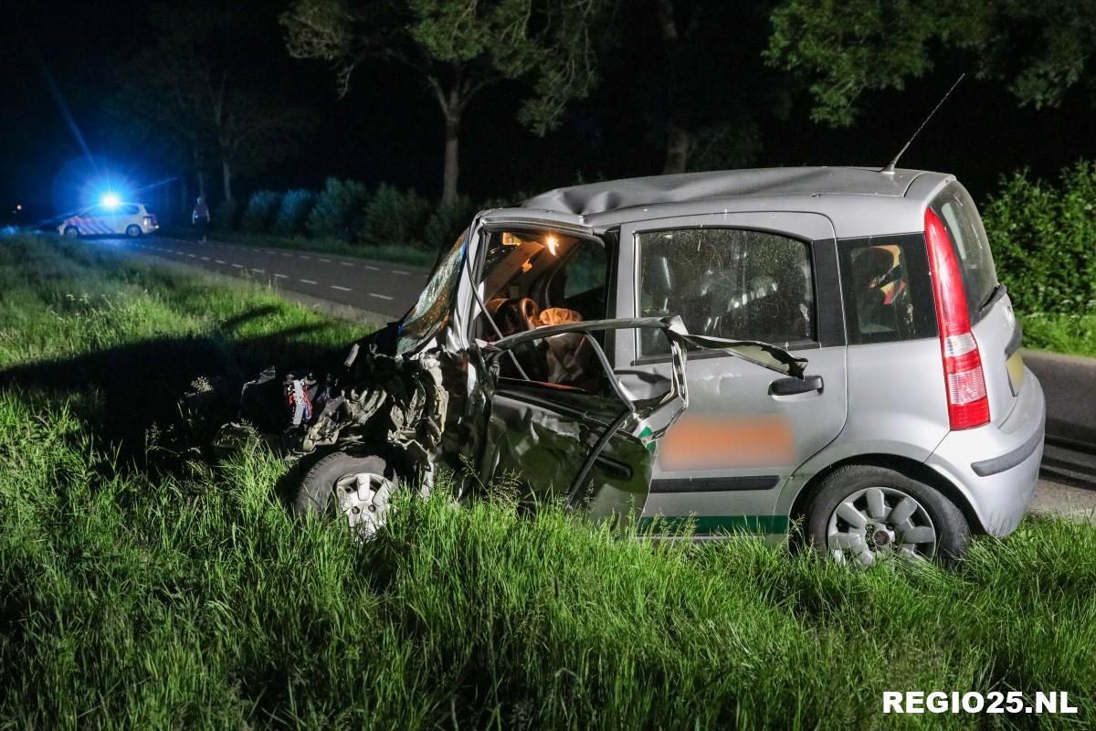 Man gewond na botsing met trekker