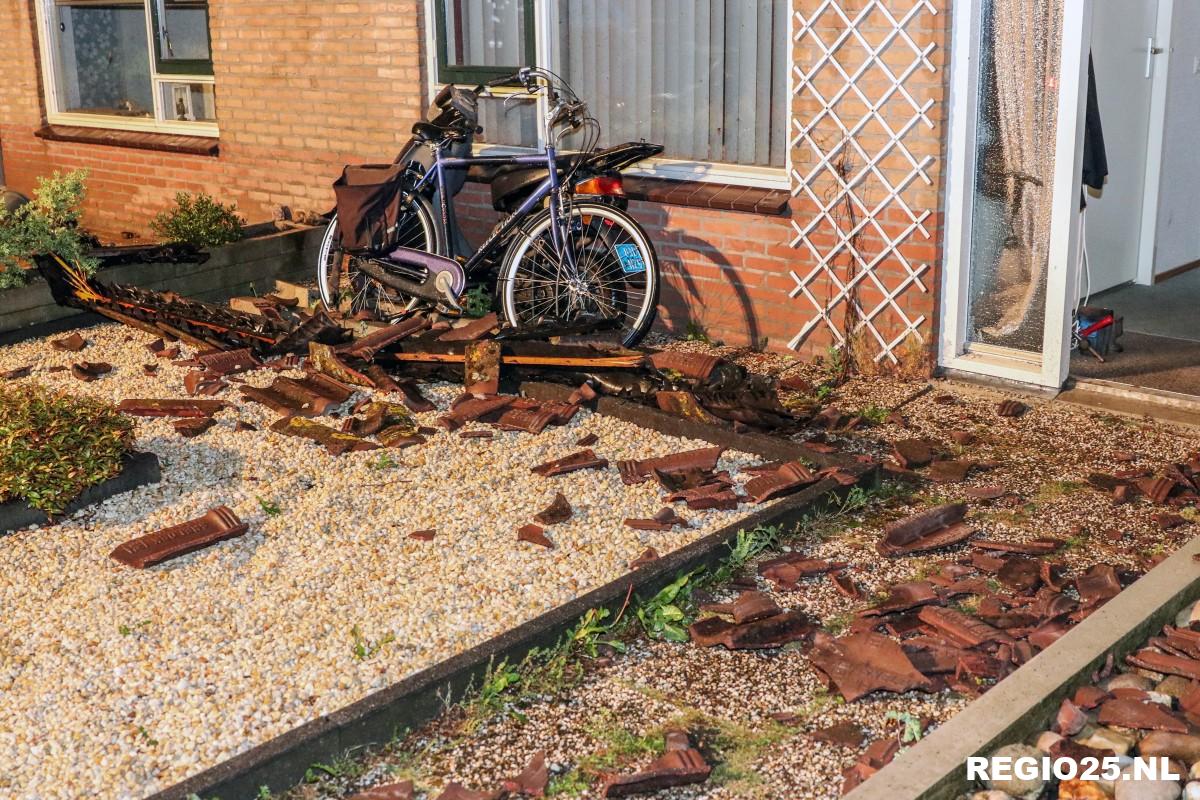 Ravage in De Erven door noodweer