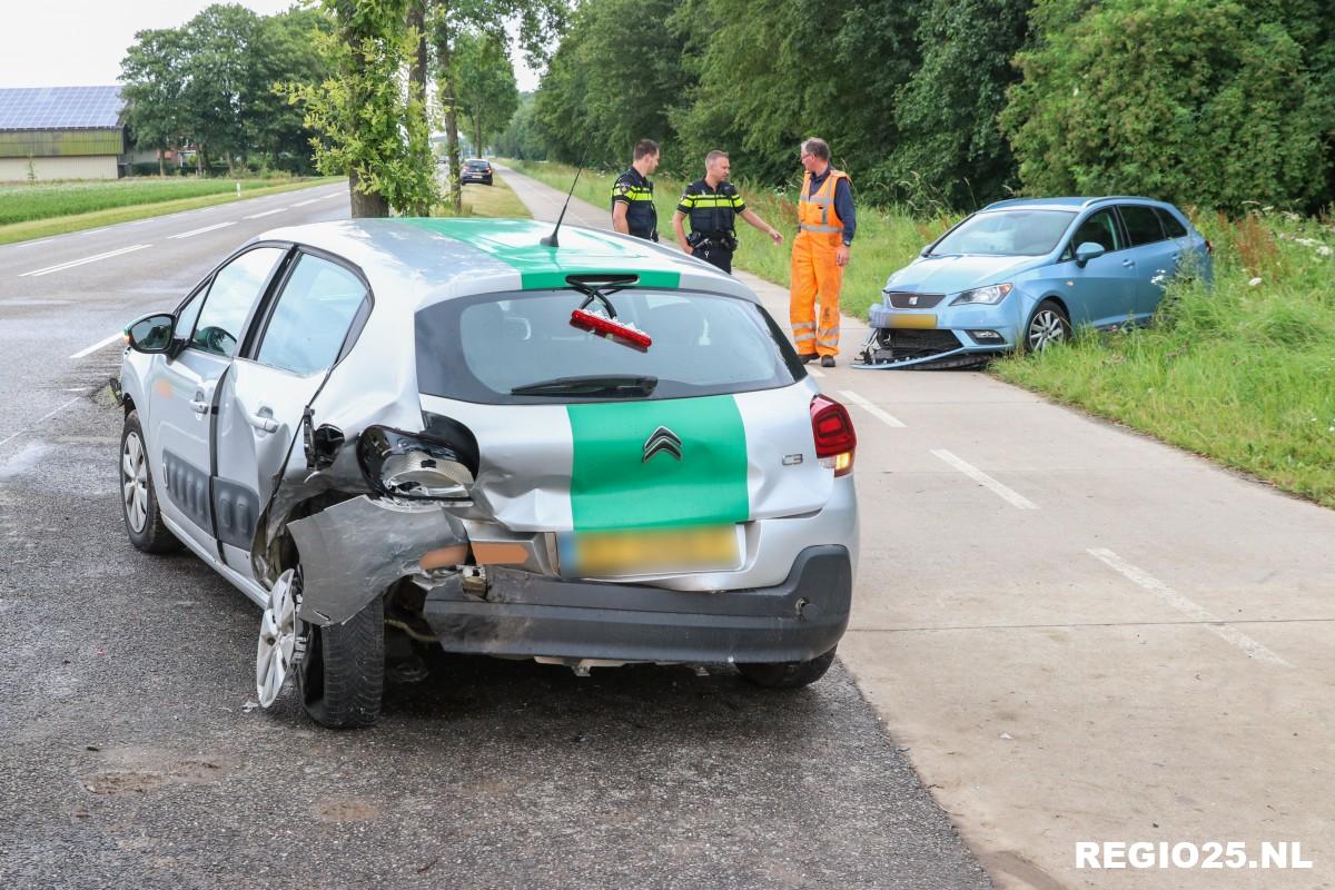 Lichtgewonde bij aanrijding op N331