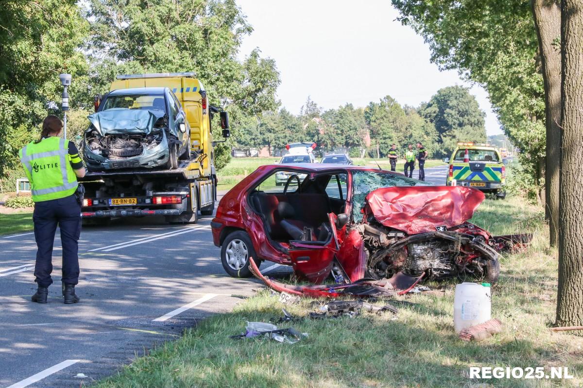 Gewonden bij ernstige aanrijding