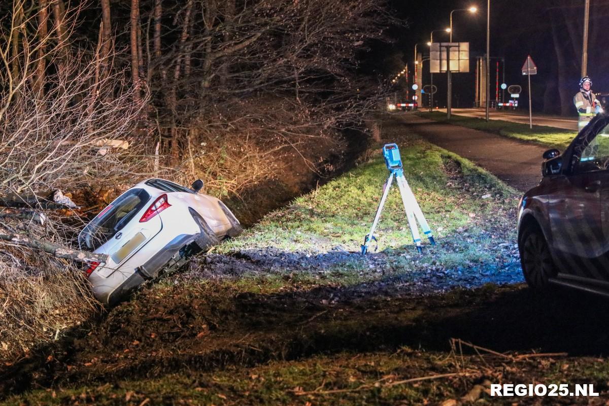 Gewonde bij ongeval op Kamperweg