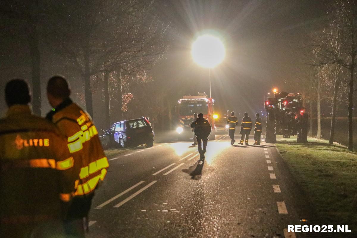 Man en vrouw overleden na ongeluk Kuinderweg