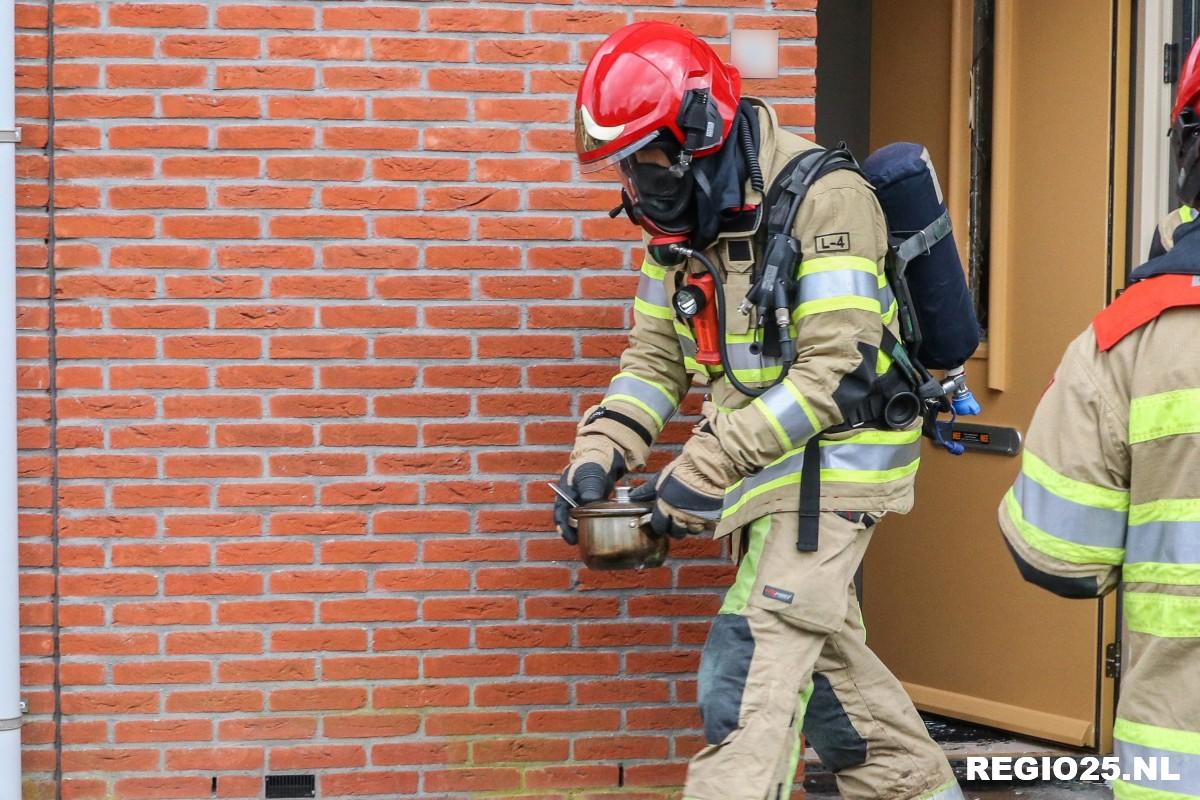 Pannetje op vuur vergeten