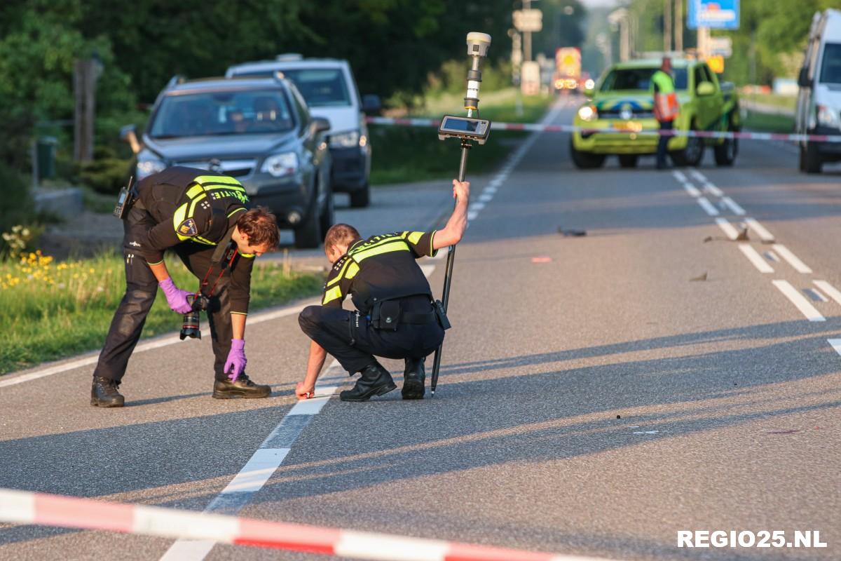 Espelerweg dicht voor reconstructie ongeval