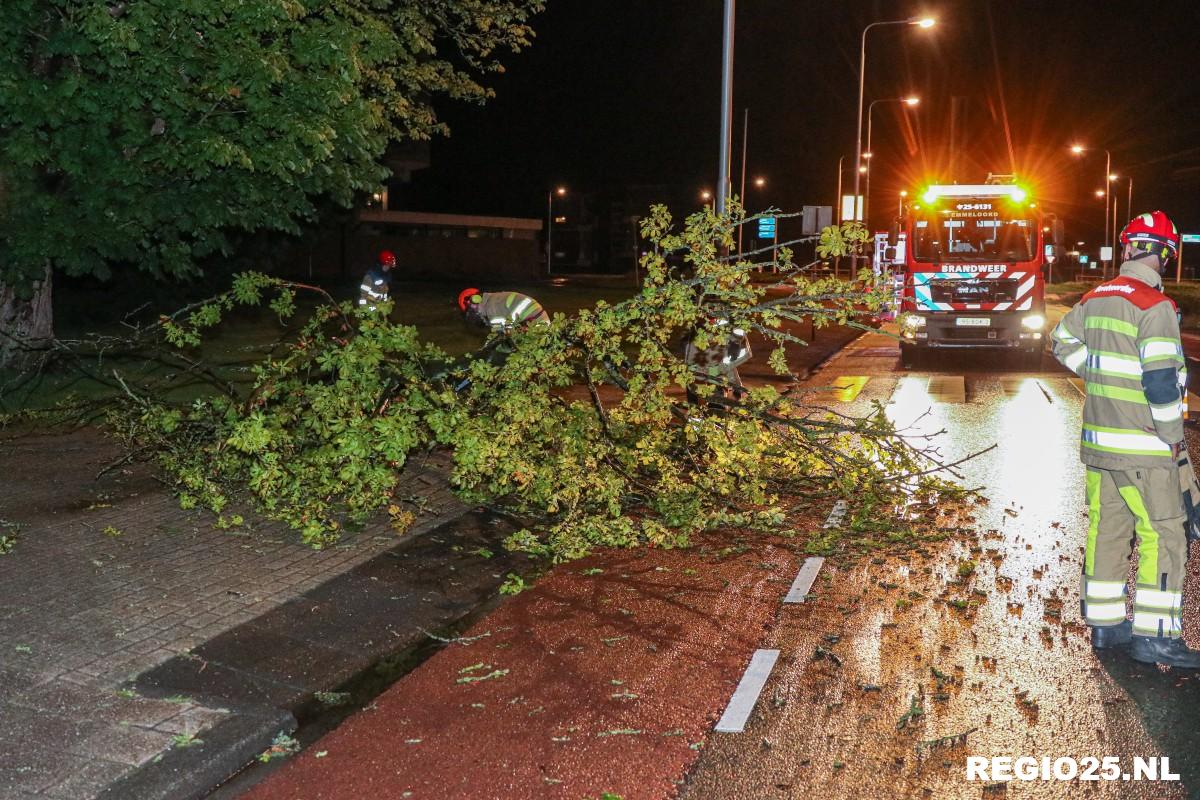 Weinig overlast door noodweer