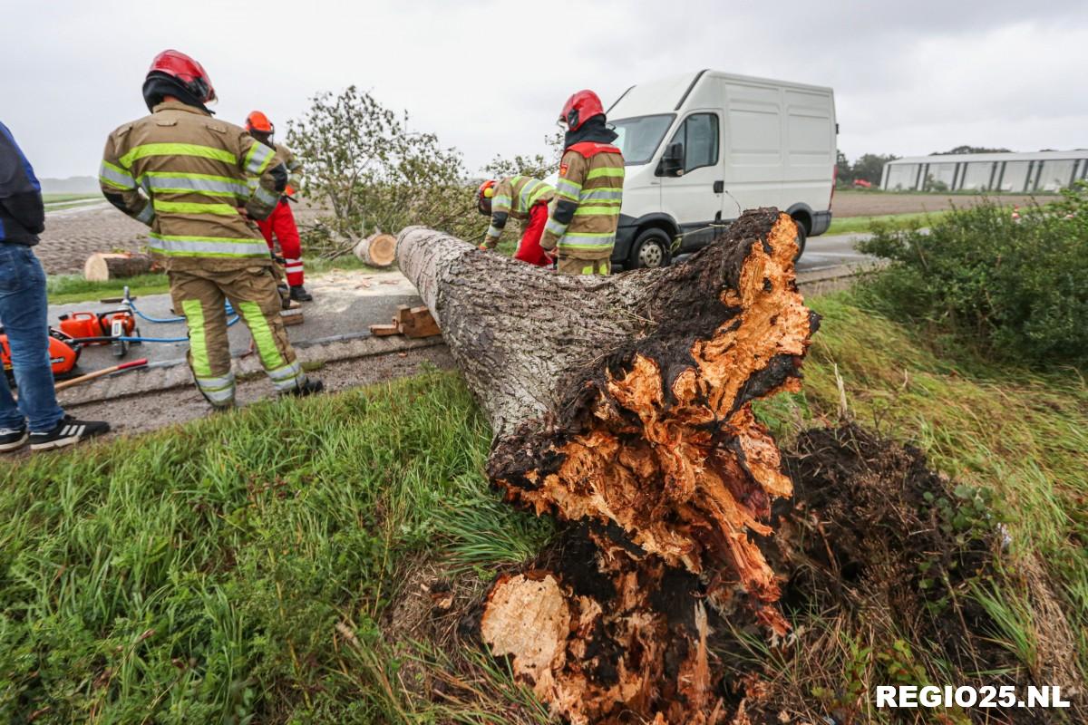 Storm Francis laat weinig schade achter