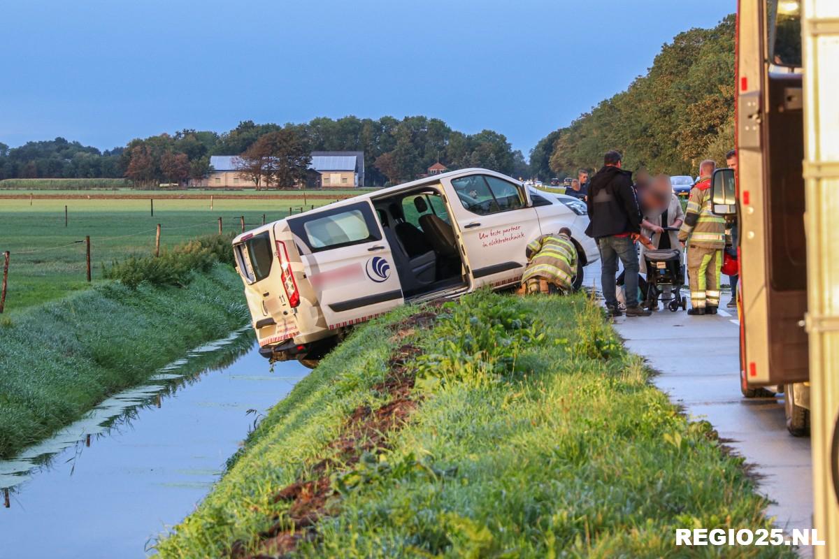 Gewonden bij aanrijding op Urkerweg