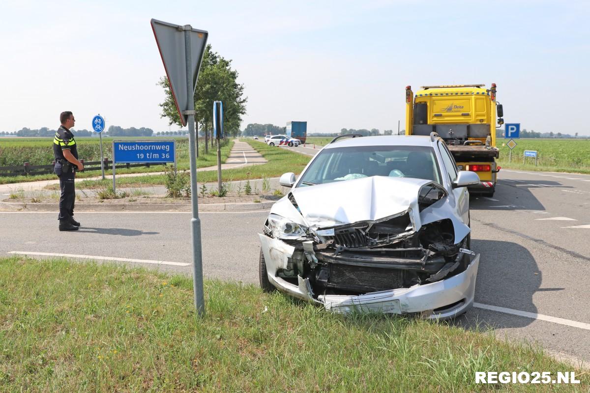 Gewonde bij aanrijding op N352