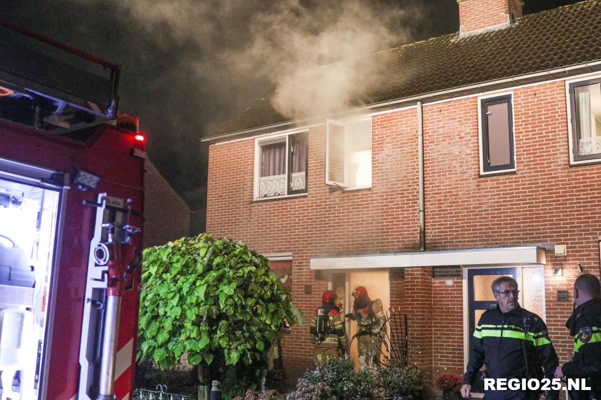 Slaapkamerbrand in woning snel geblust