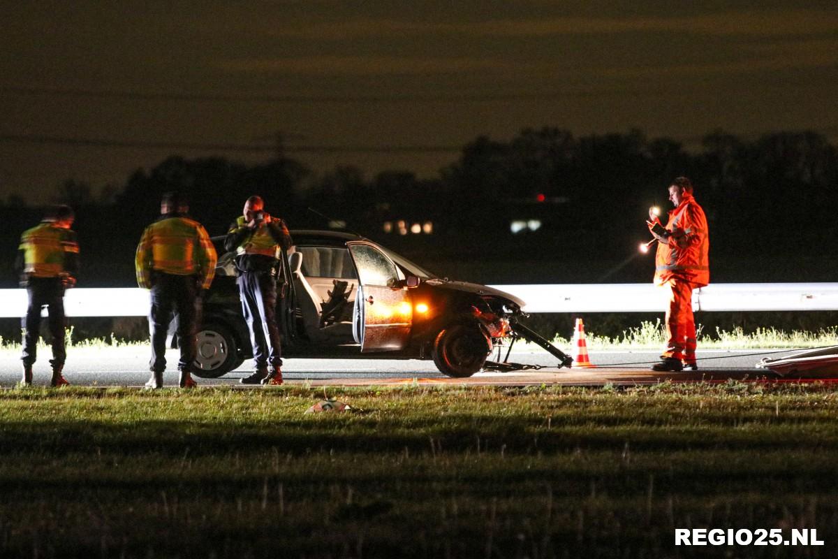 Automobilist gewond bij ongeval op N50