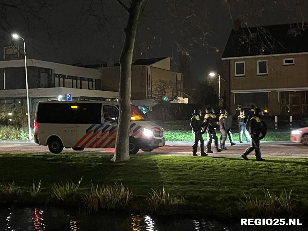 ME grijpt in tijdens onrustige avond