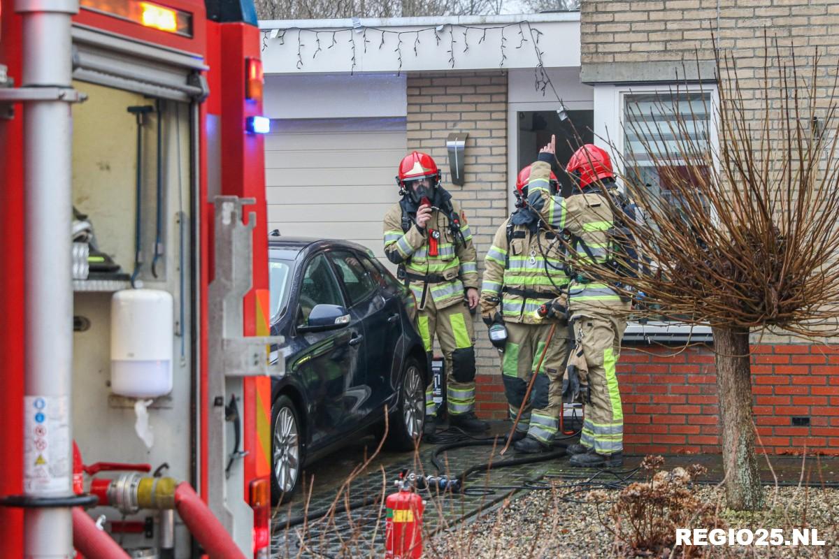 Keukenbrand in woning snel geblust