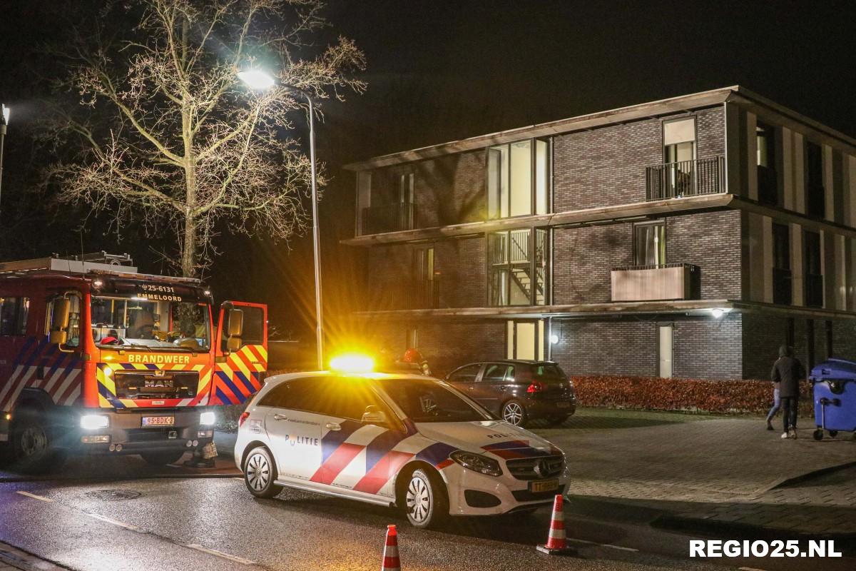 Vlam in de pan in woning Meldestraat