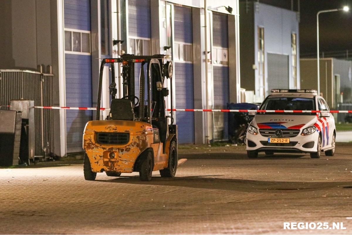 Aanhoudingen voor incident met heftruck