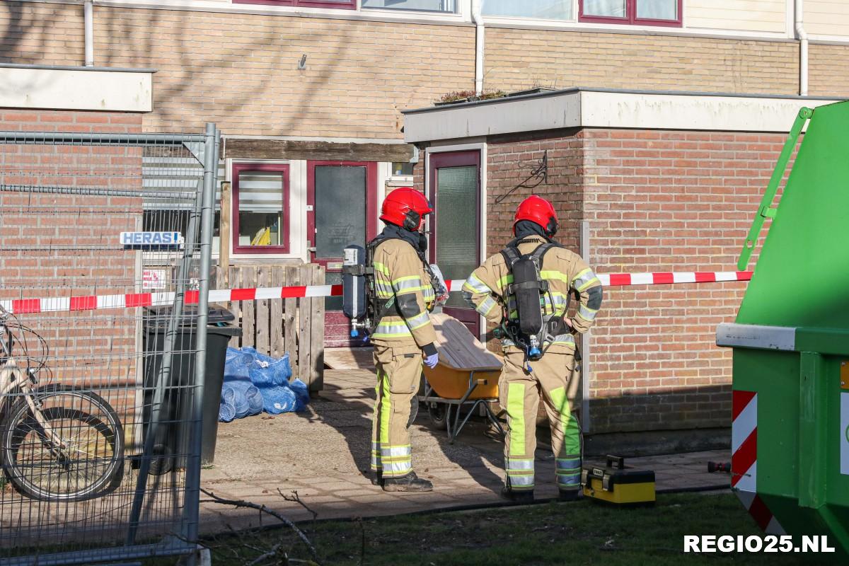 Woningen ontruimd vanwege gaslek