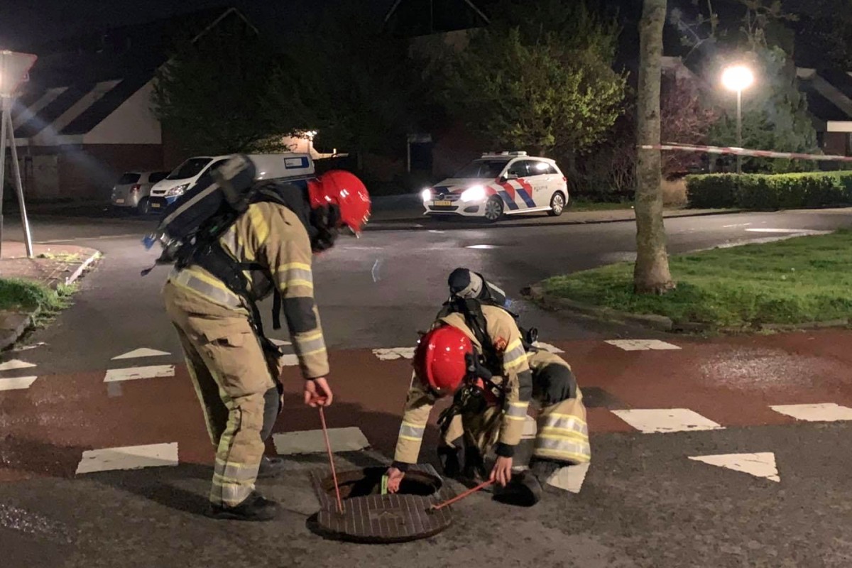 Groot alarm vanwege vreemde lucht en explosiegevaar