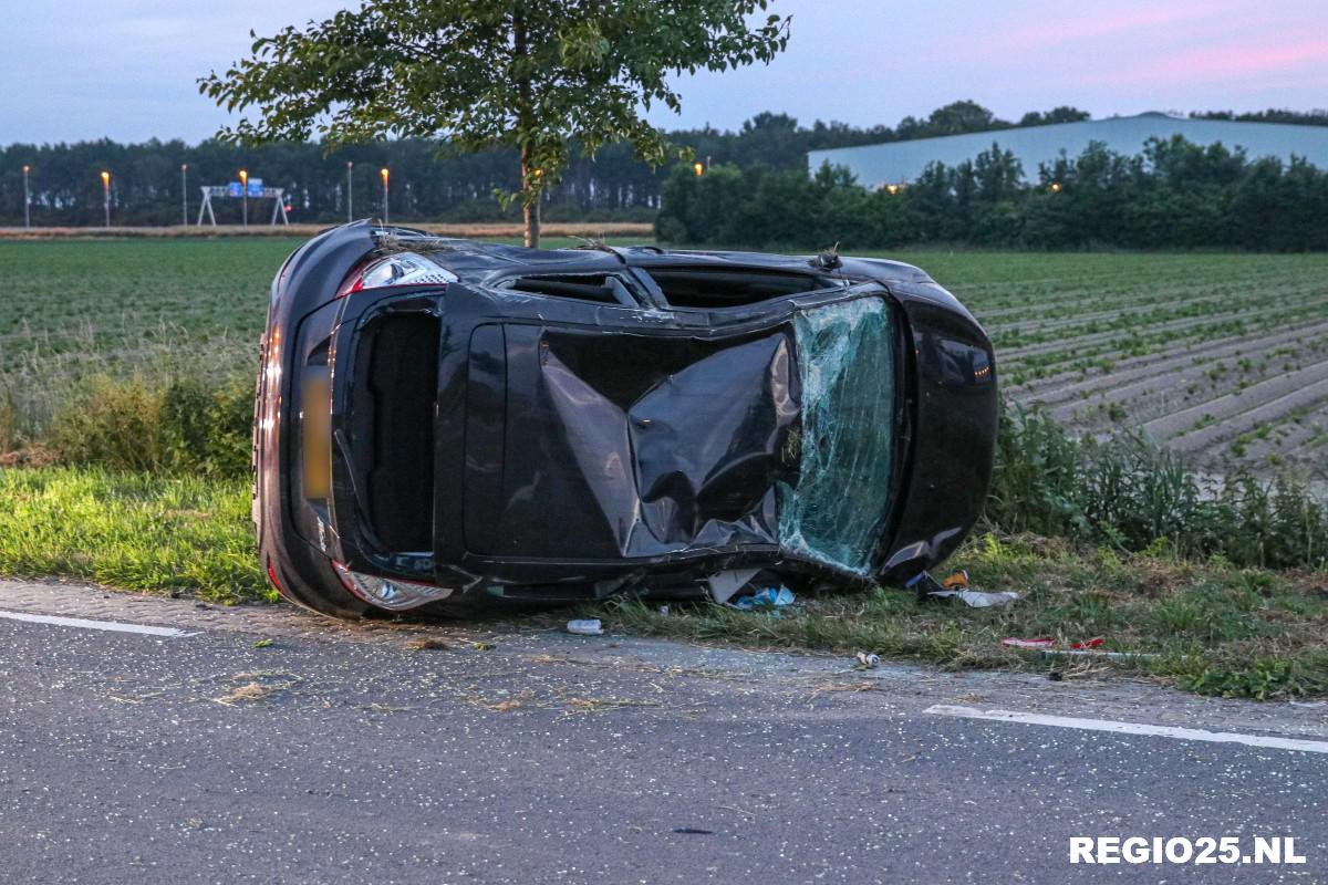 Gewonden bij aanrijding Kamperweg