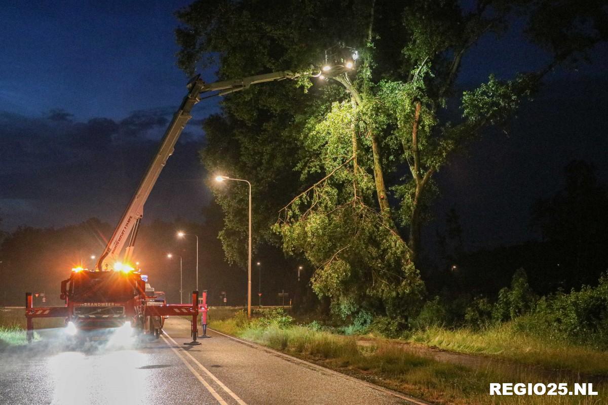 Noodweer richt veel schade aan