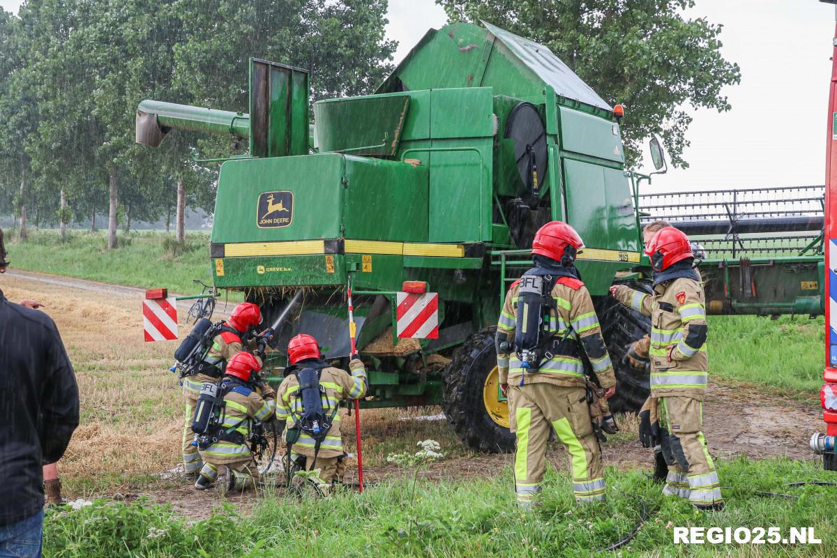 Opnieuw brand in combine