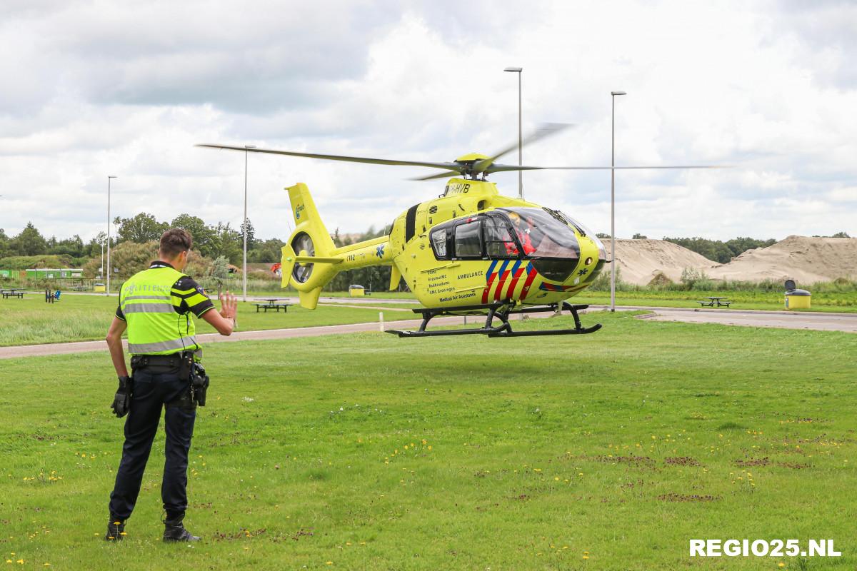 Jongetje gewond na botsing met vrachtwagen