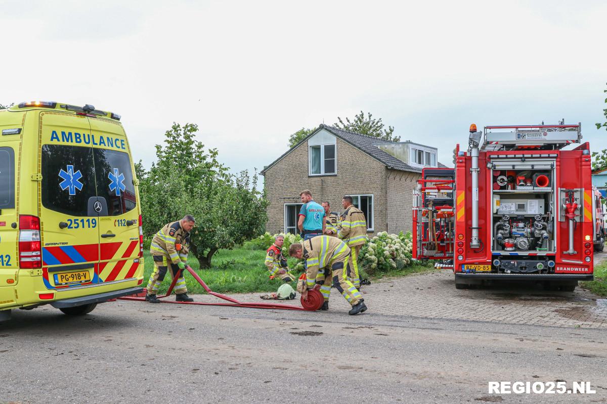 Brand in woning door opladen accu